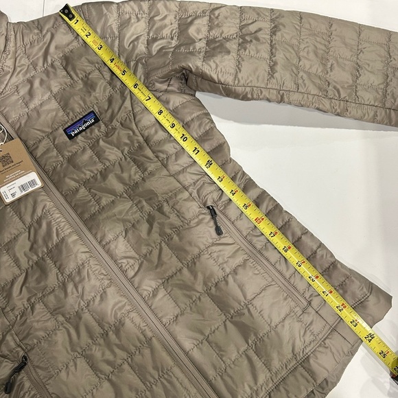 Patagonia Women’s Small Nano Puff Insulated Jacket Seabird Grey Puffy NWT - Picture 11 of 13